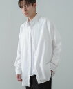 【SALE/33%OFF】NULL NULL ヌル ストライプ&無地 長袖シャツ インプローブス トップス シャツ・ブラウス ネイビー グレー ブラック ホワイ...