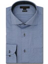 m.f.editorial 形態安定 ストレッチ スタンダードフィット カッタウェイ長袖シャツ 長袖 シャツ メンズ ワイシャツ ビジネス ノーアイロン 形態安...