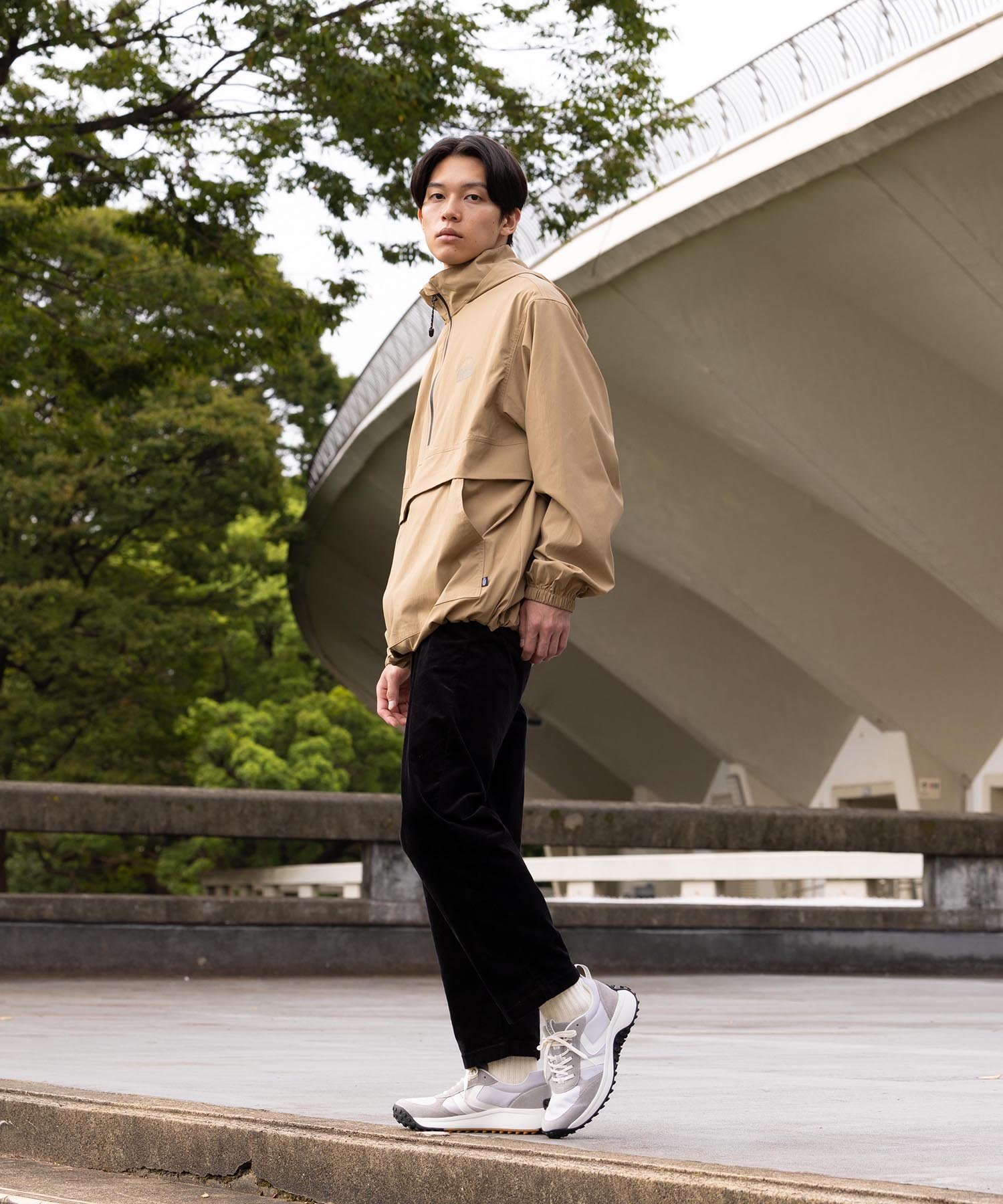 【SALE／30%OFF】KEEN ALL GENDER NYLON ANORAK WS ユニセックス ナイロン アノラッ フーディ キーン トップス スウェット・トレーナー ベージュ【送料無料】