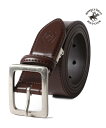 【SALE/23%OFF】BEVERLY HILLS POLO CLUB BHPC ベルト メンズ レザー 全長110cmレ ザー ベルト 牛革 ベルト ブラン...