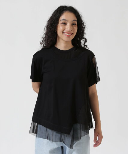 ROYAL FLASH AULA AILA/アウラアイラ/ASYMMETRY SHEER PARTS T-SHIRT ロイヤルフラッシュ ジャケット・アウター その他のジャケット・アウター ブラック ホワイト【送料無料】 ROYAL FLASH AULA AILA/アウラアイラ/ASYMMETRY SHEER PARTS T-SHIRT ロイヤルフラッシュ ジャケット・アウター その他のジャケット・アウター ブラック ホワイト【送料無料】