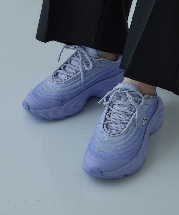 GALLEST 【LACOSTE】SPINOR 225 5 SFA ギャレスト シューズ・靴 スニーカー パープル【送料無料】