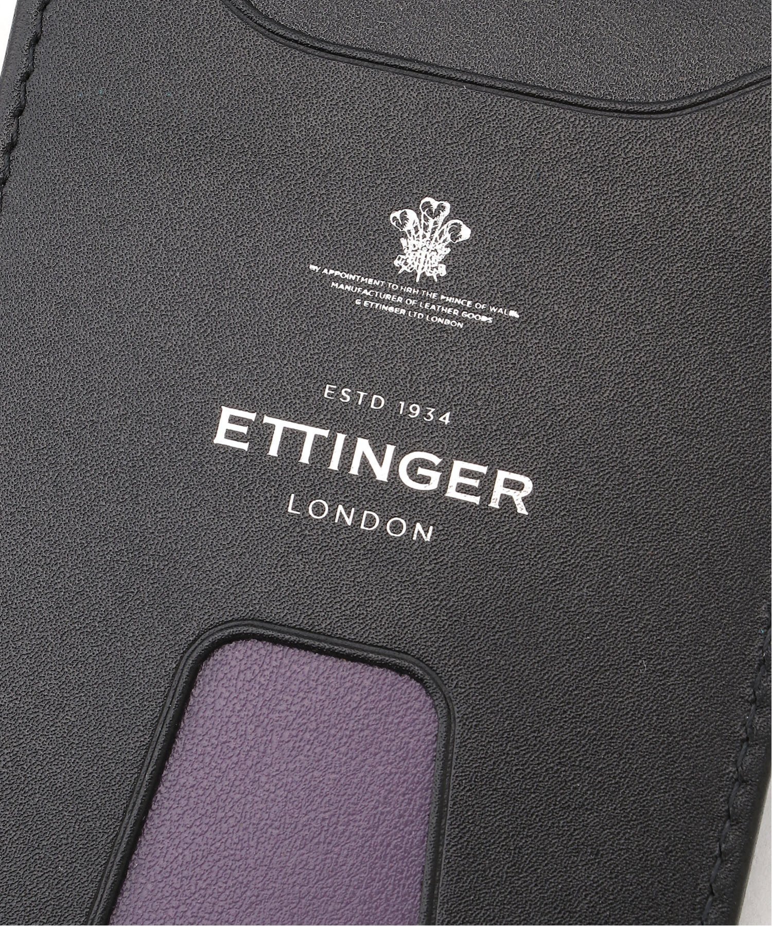 ETTINGER 【公式】ST169 パスケース エッティンガー 財布・ポーチ・ケース パスケース・定期入れ パープル【送料無料】