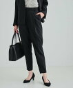 SHOO・LA・RUE 【S-3L/洗える/通勤/セレモニーにも】ダブルクロス プルオンテーパードパンツ【CIRCRIC】 シューラルー パンツ その他のパンツ...