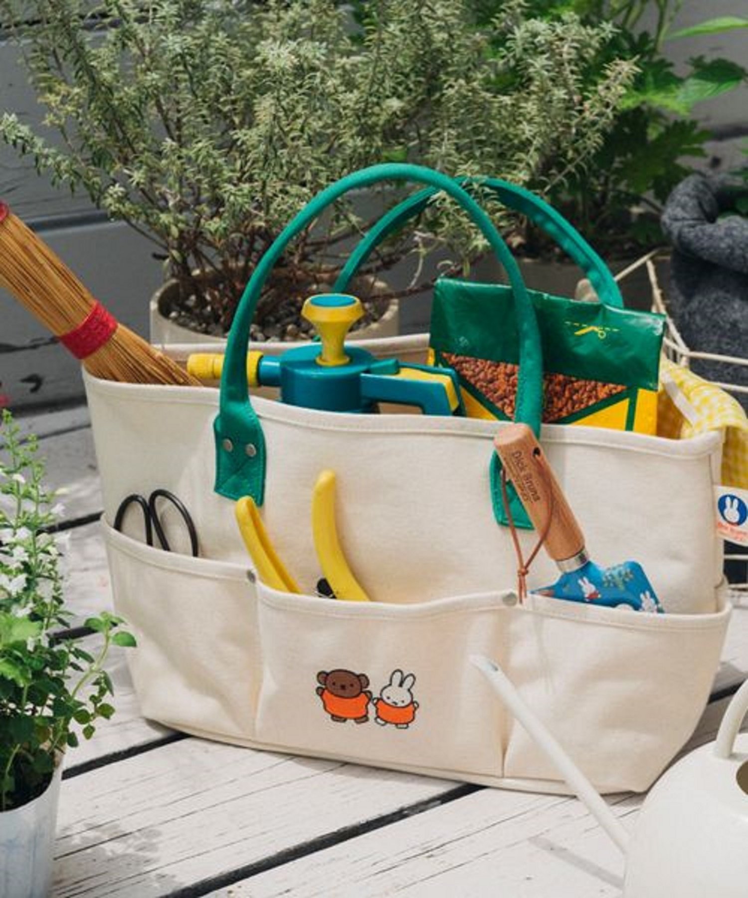 【SALE／50%OFF】studio CLIP (U)DIガーデンバッグ スタディオクリップ バッグ トートバッグ ホワイトのサムネイル