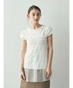【SALE/70%OFF】YECCA VECCA 【2点SET】マルチwayチュールオーバーキャミ/Tee イェッカヴェッカ トップス カットソー・Tシャツ ブラック ホワイト