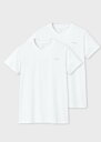 Paul Smith 2パック クルーネックTシャツ ポール・スミス インナー・ルームウェア その他のインナー・ルームウェア ブラック ホワイト【送料無料】