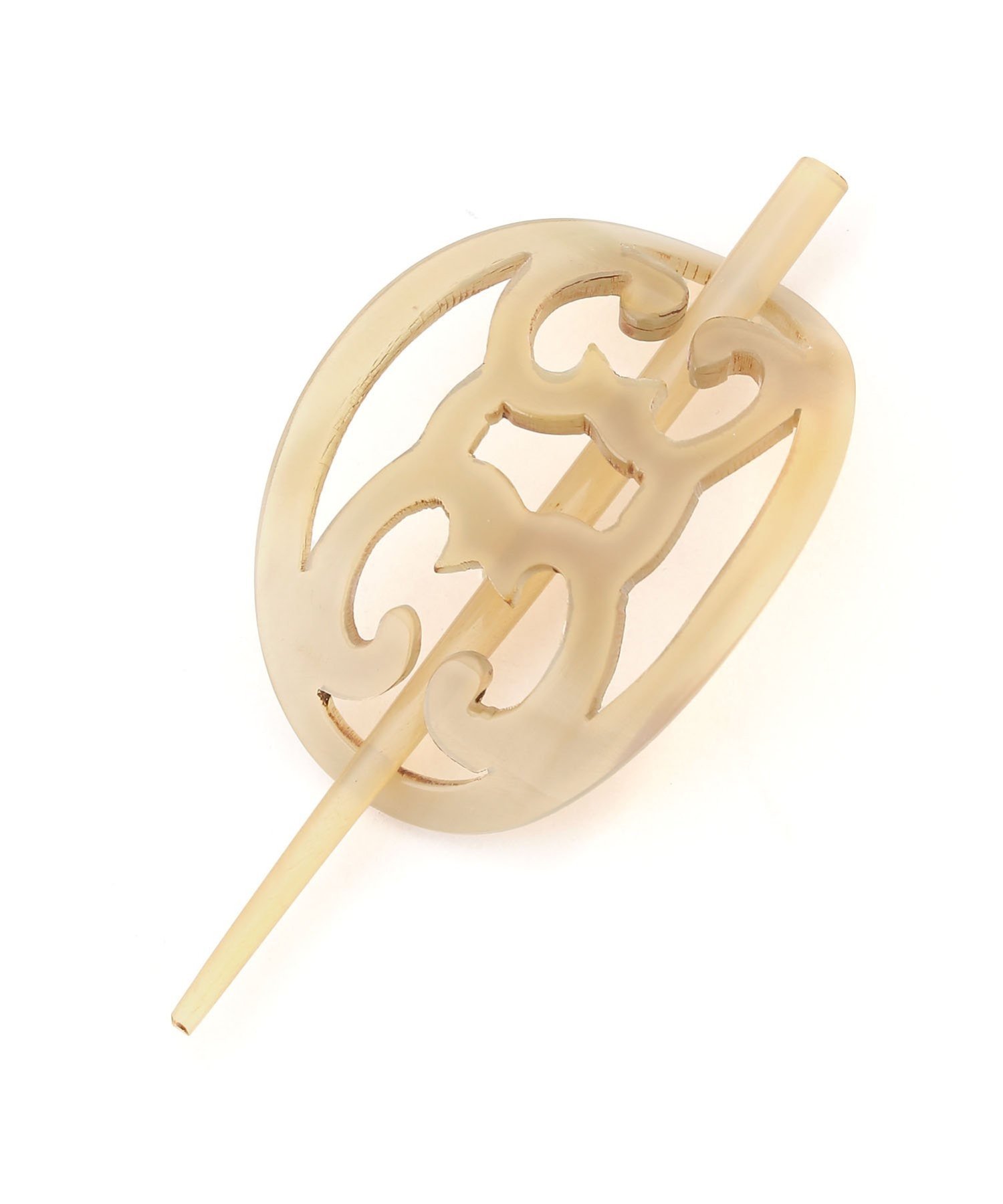 【SALE／70%OFF】F.S.B F.S.B/(W)buffalo horns マジェステ ヘアアクセサリー エフエスビー ヘアアクセサリー バレッタ・ヘアクリップ・ヘアピン ベージュ