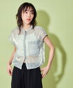 【SALE/70%OFF】CITEN <CITEN>シアノースリーブシャツ ユナイテッドアローズ アウトレット トップス シャツ・ブラウス グレー