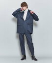 【SALE/40%OFF】6(ROKU) <6(ROKU)>W/PU スリム テーパード パンツ ユナイテッドアローズ アウトレット パンツ スラックス・ドレスパンツ グレー【送料無料】