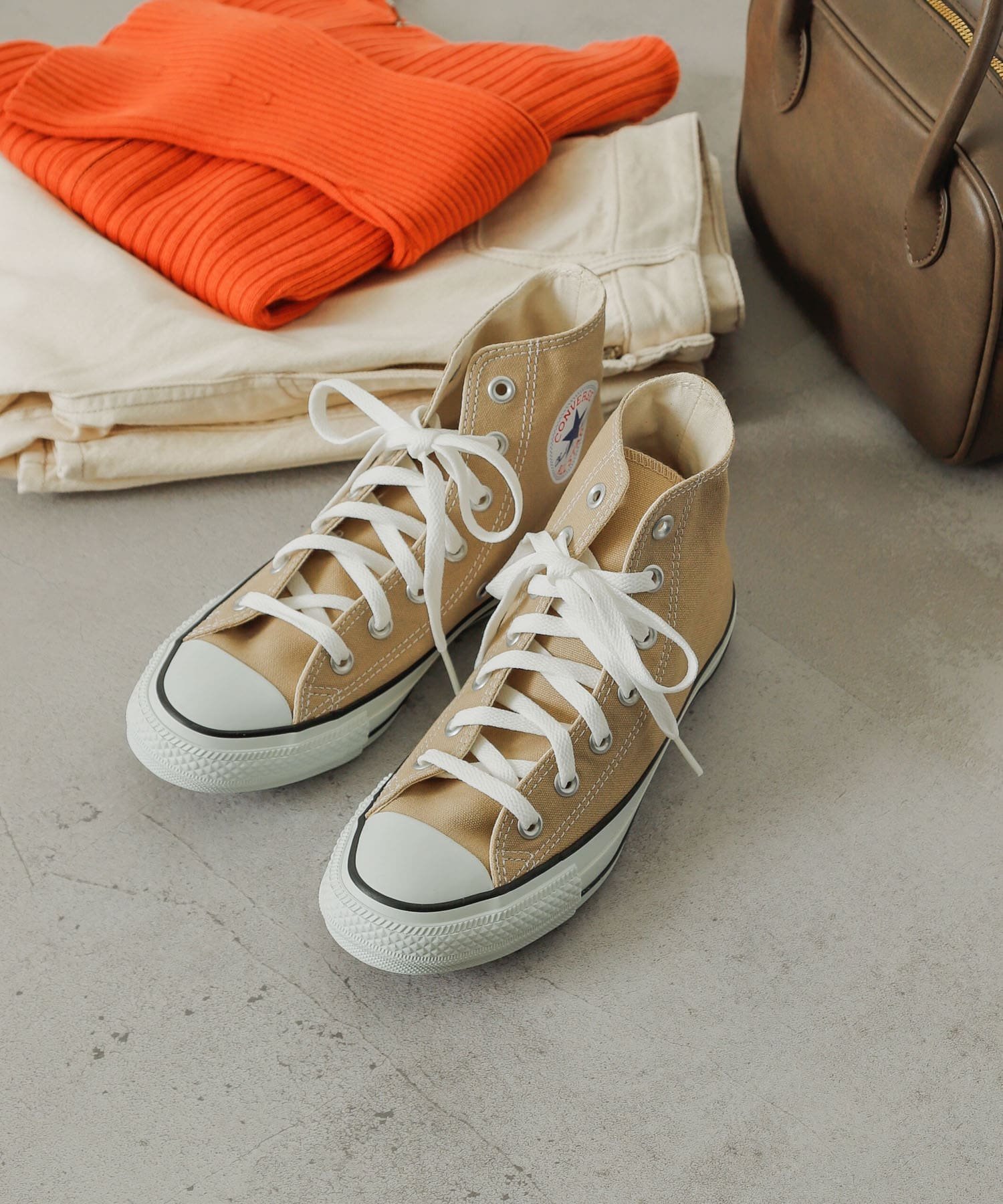 楽天Rakuten FashionSENSE OF PLACE CONVERSE ALLSTARCOLORS HI センス オブ プレイス シューズ・靴 スニーカー ベージュ ホワイト【送料無料】