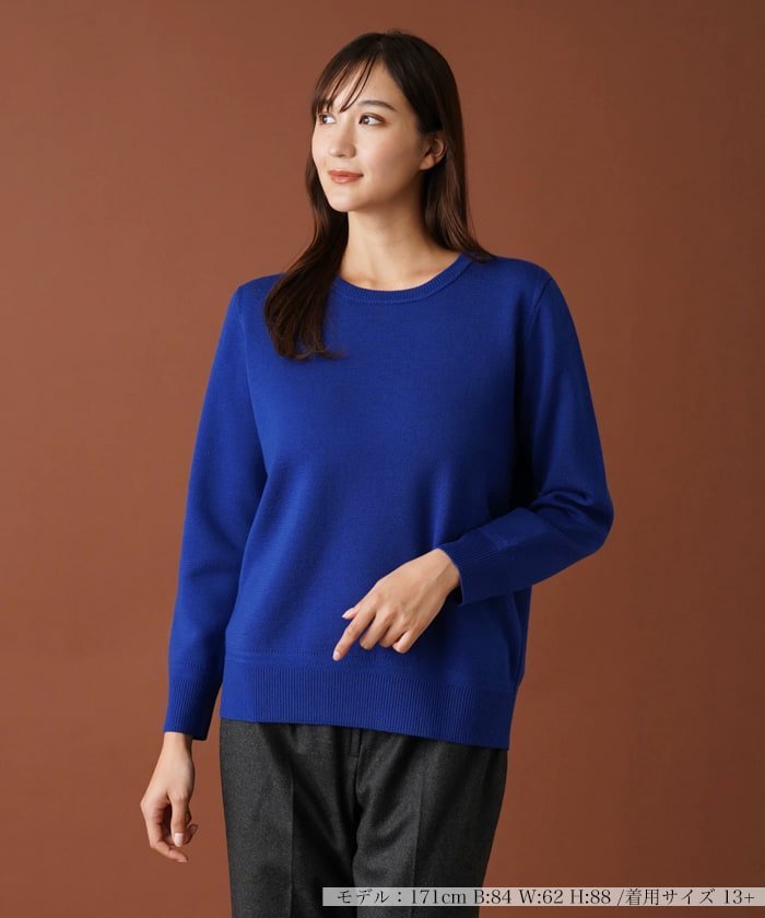 【SALE／47%OFF】Leilian PLUS HOUSE クルー