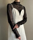 【SALE/48%OFF】JUNOAH 袖ギャザーデザインメロウロックトップス ジュノア トップス シャツ・ブラウス ブラック グレー ホワイト