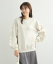 【SALE/70%OFF】Green Parks ・swing by フリルスリーブプルオーバー グリーンパークス トップス カットソー・Tシャツ ホワイト グ...