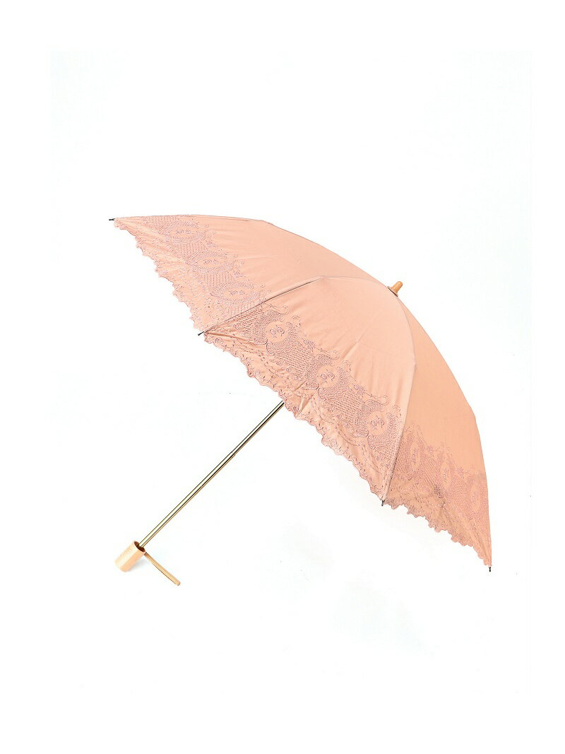 Sorcie Renom 晴雨兼用傘 折りたたみ傘 綿 ソシエ・レノ ファッション雑貨 折りたたみ傘 ピンク ブルー ベージュ ブラック【送料無料】