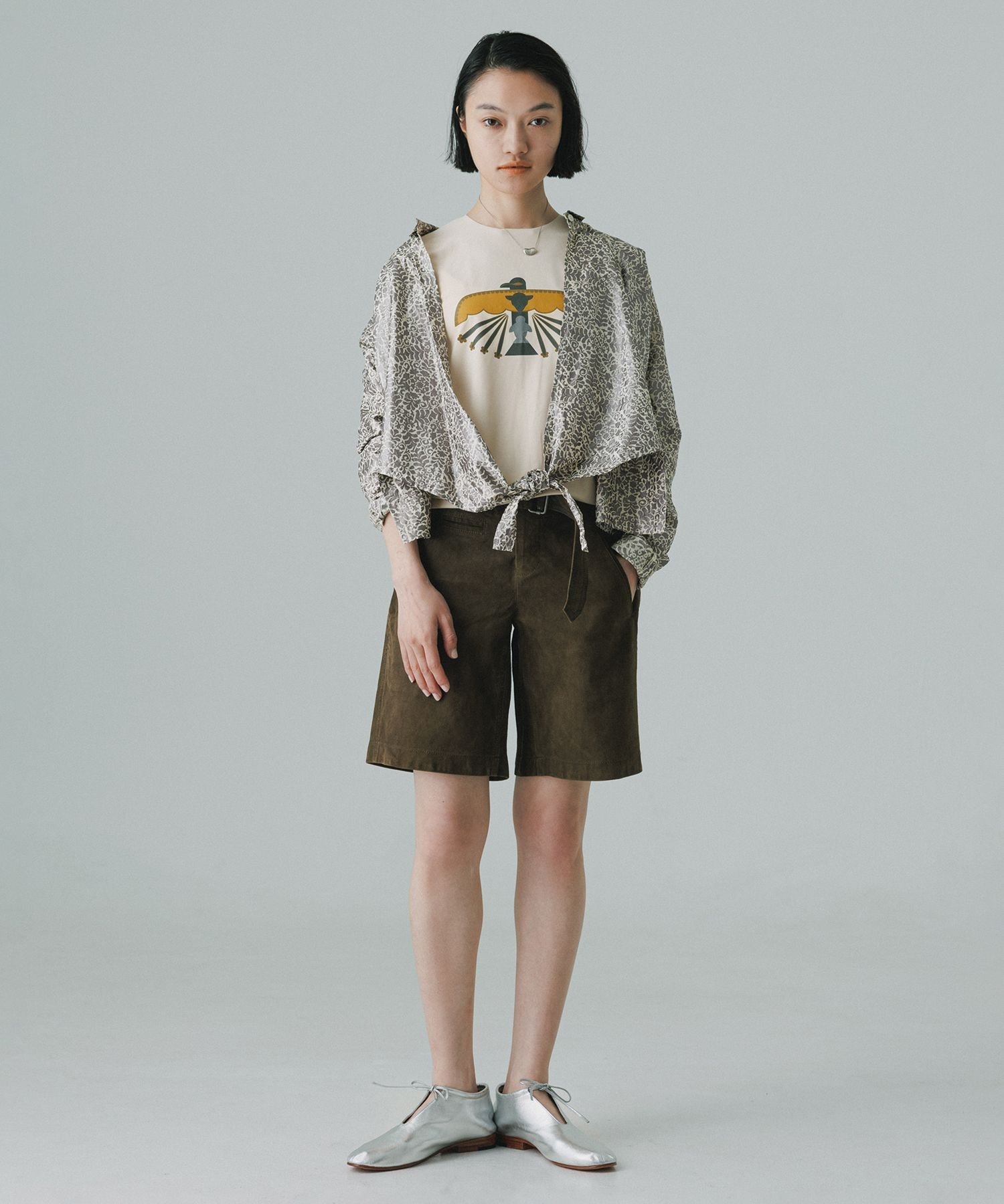 【SALE／50%OFF】M TO R SECONDSKIN NUDE PEACE N/S TOPS アダムエロペ トップス ノースリーブ・タンクトップ ベージュ ブラック【送料無料】