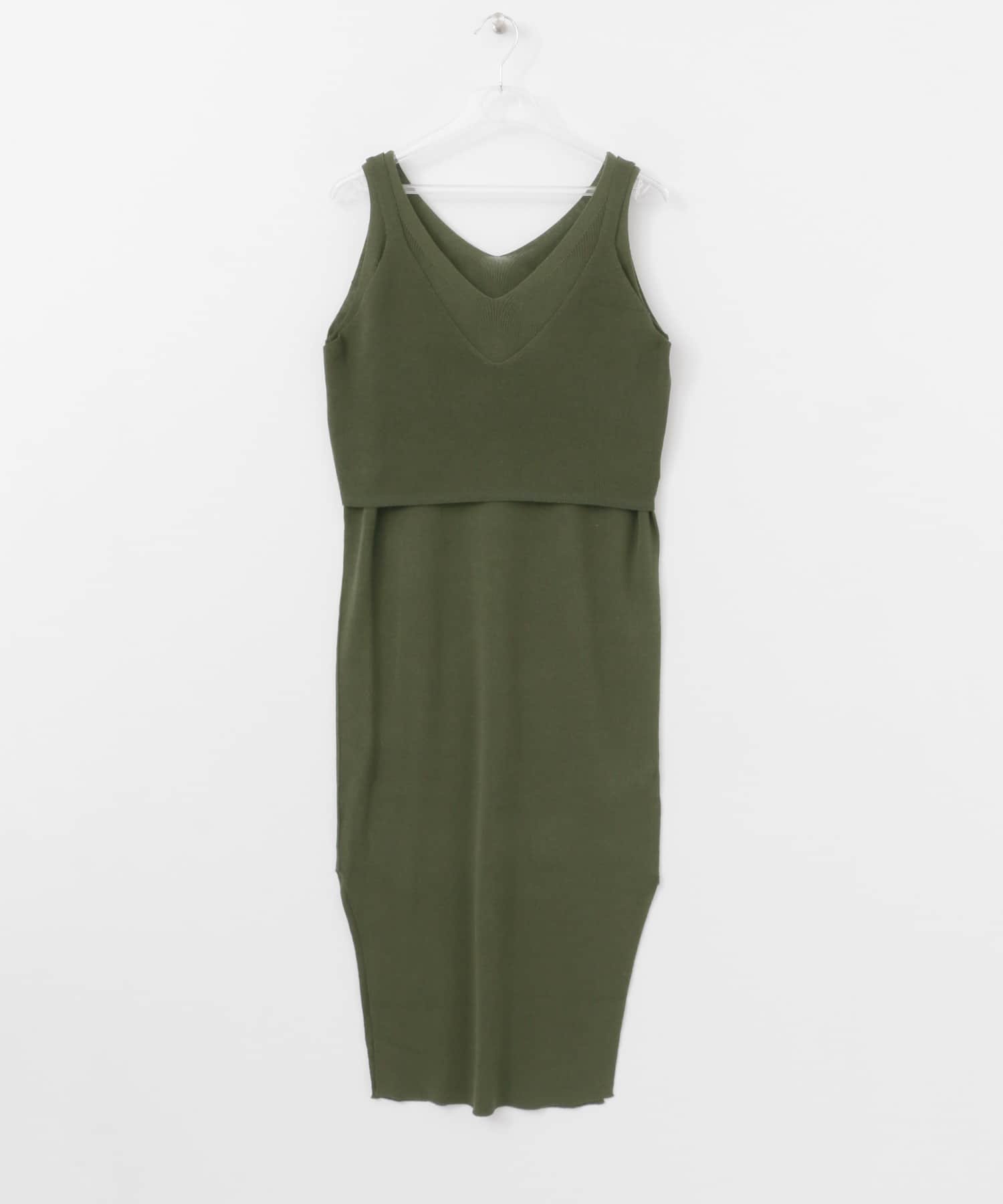 【SALE／70%OFF】LAATO LAYERED KNIT ONE-PIECE ラート ワンピース・ドレス ワンピース【送料無料】