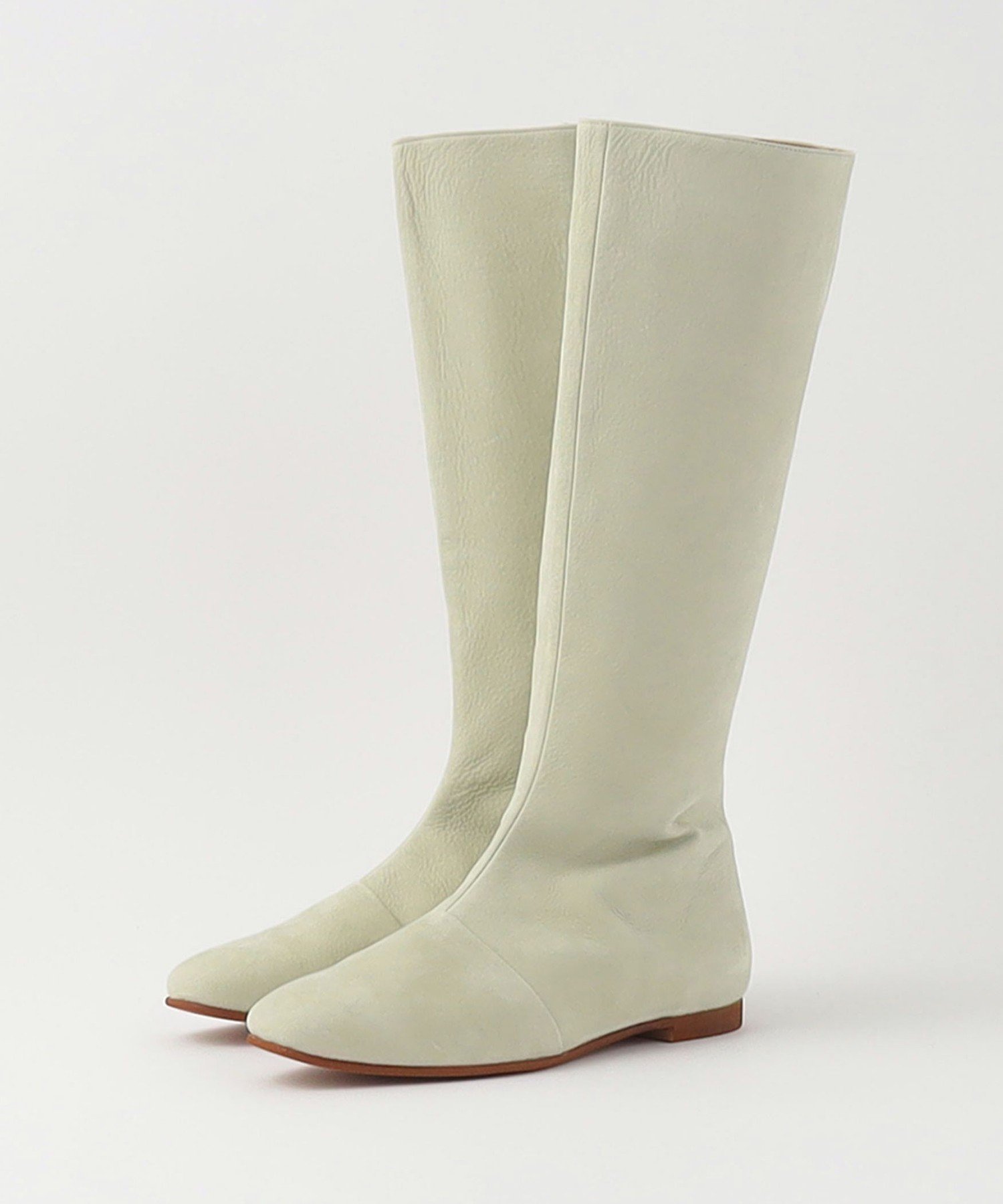 【SALE／80%OFF】Steven Alan ＜Steven Alan＞ヌバック ロング ブーツ ユナイテッドアローズ アウトレット シューズ・靴 ブーツ ホワイト【送料無料】
