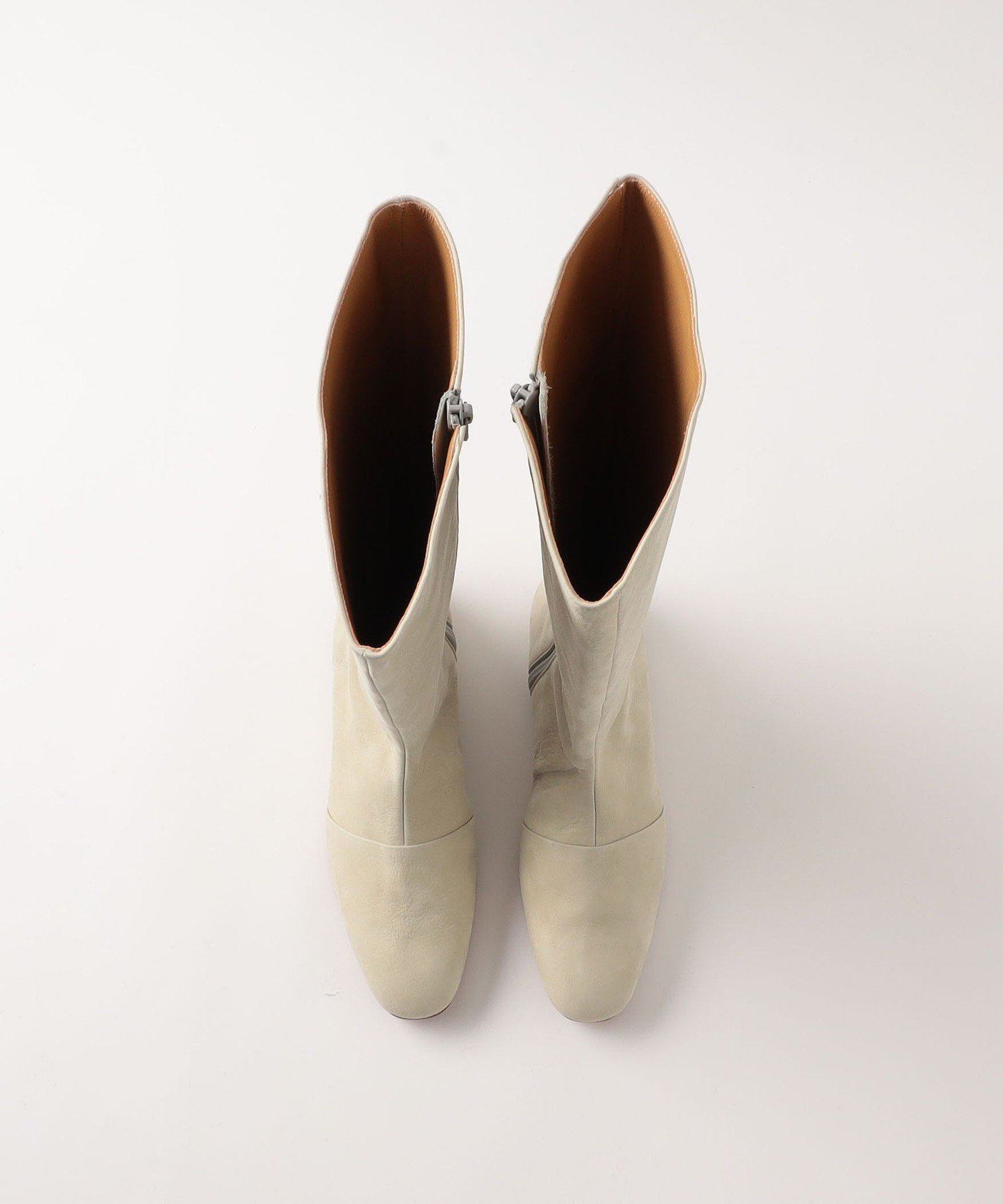 【SALE／80%OFF】Steven Alan ＜Steven Alan＞ヌバック ロング ブーツ ユナイテッドアローズ アウトレット シューズ・靴 ブーツ ホワイト【送料無料】