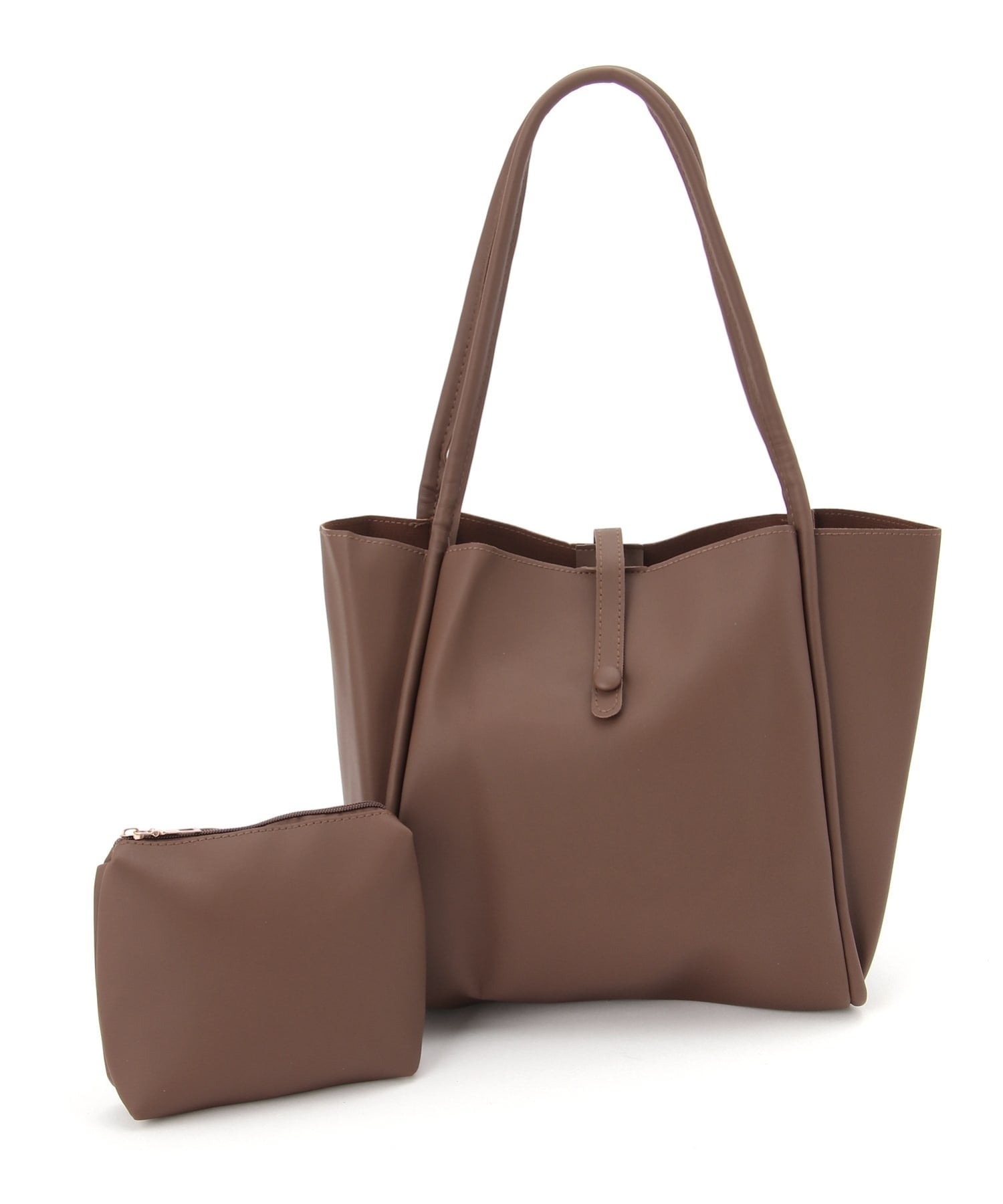 FReePLACe/(W)大容量トートバッグ ミニョントレフル ルームヨンマルサンセレクティッド バッグ トートバッグ ブラック ブラウン