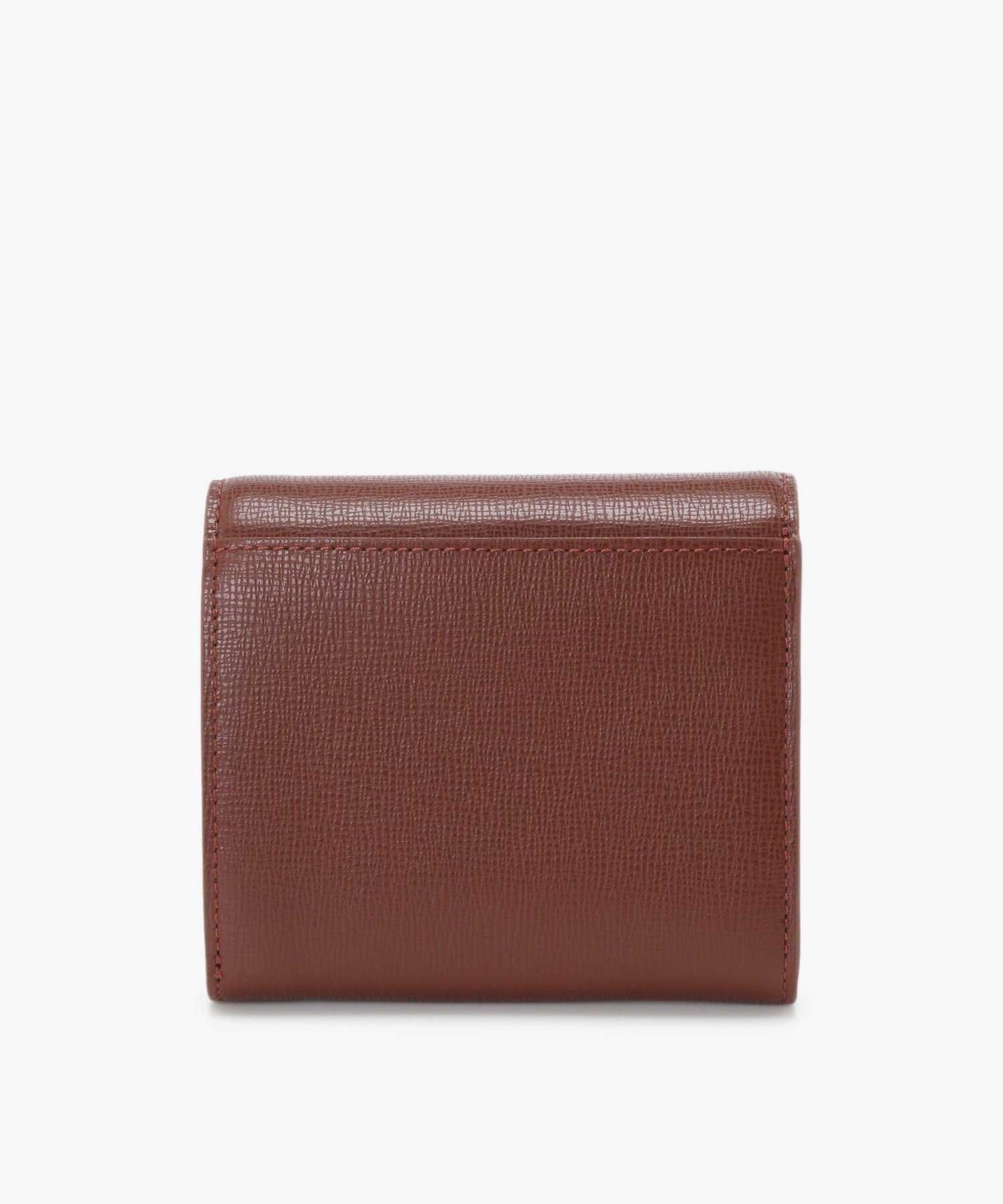 agnes b. VOYAGE レザー 二つ折り ウォレット "City" ZAW07-01 アニエスベー 財布・ポーチ・ケース 財布 ブラウン【送料無料】
