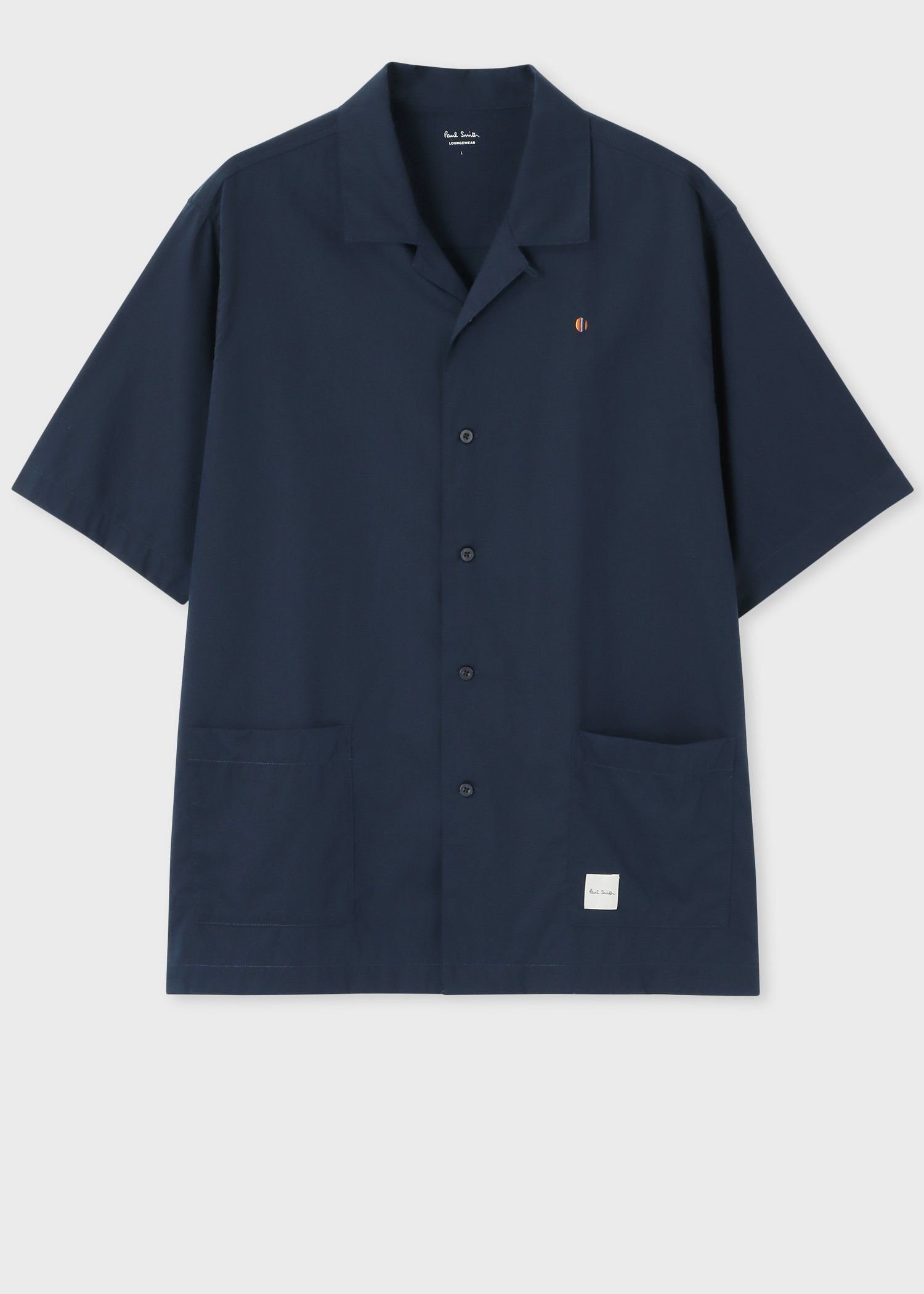 【SALE／30%OFF】Paul Smith "Traveller" オープンカラーシャツ ポール・スミス インナー・ルームウェア その他のインナー・ルームウェア ネイビー ブルー【送料無料】