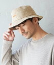 【SALE/10%OFF】ikka UNIVERSAL OVERALL フェイクスウェードバケットハット イッカ 帽子 その他の帽子 ベージュ ブラック
