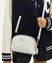 コーチ クロスボディ バッグ（レディース） 【SALE／65%OFF】COACH OUTLET マディ クロスボディ・シグネチャー キャンバス コーチ　アウトレット バッグ ショルダーバッグ ホワイト【送料無料】