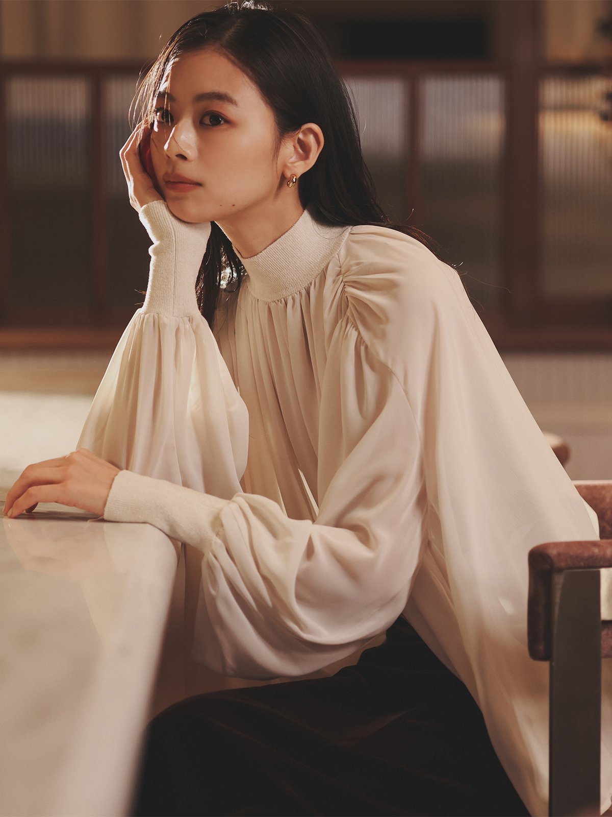 シャツ ブラウス 綿 コットン ガーゼシャツ レディース 長袖 ダブルガーゼ 2重ガーゼ トップス シャツ ガーゼシャツ 無地 シャツ