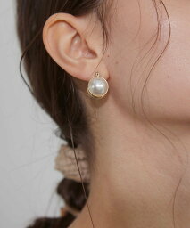 MIELI INVARIANT Pearl Ball Pierce ミエリ インヴァリアント アクセサリー・腕時計 ピアス ゴールド