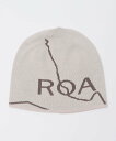 SHIPS MEN ROA: BEANIE LOGO シップス 帽子 ニット帽・ビーニー ホワイト【送料無料】