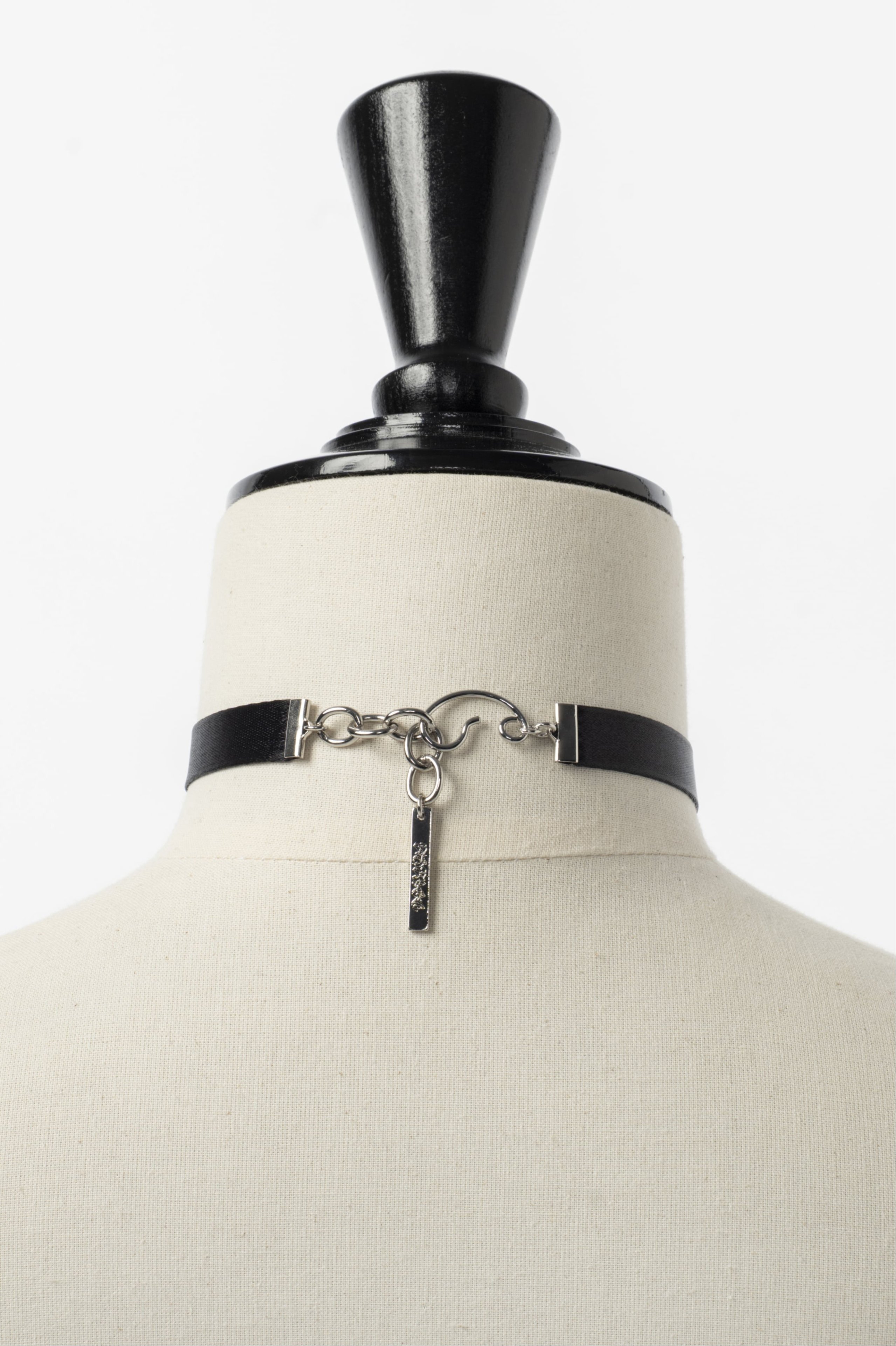 FETICO CUT-BEADED CHANDELIER CHOKER フェティコ アクセサリー・腕時計 チョーカー ブラック【送料無料】