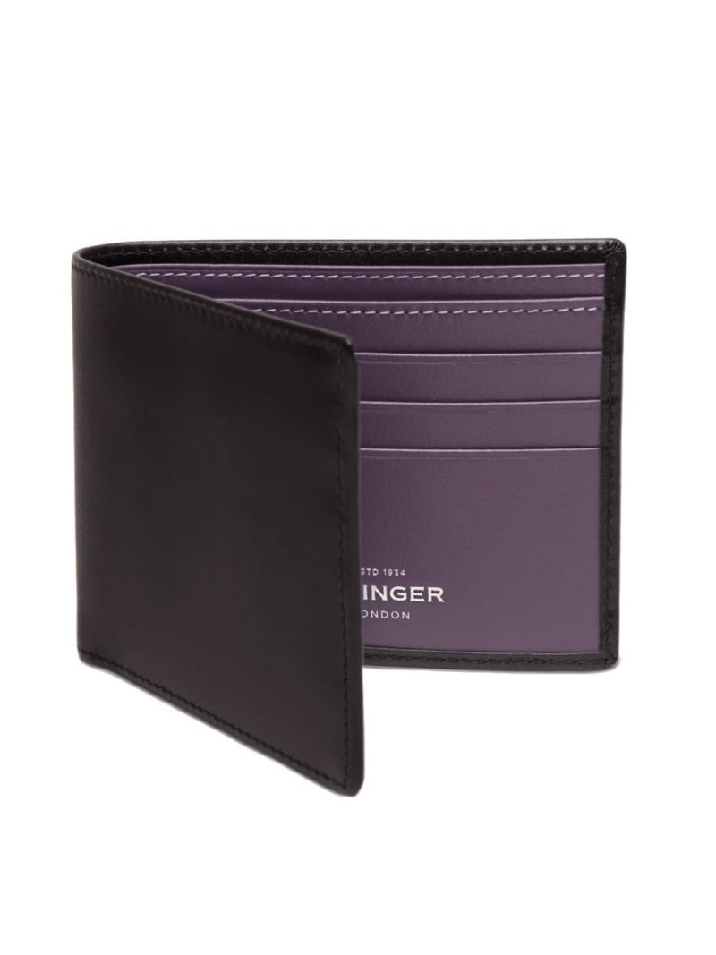 ETTINGER 【公式】ST030 二つ折り財布(純札) エッティンガー 財布・ポーチ・ケース 財布 パープル【送料無料】