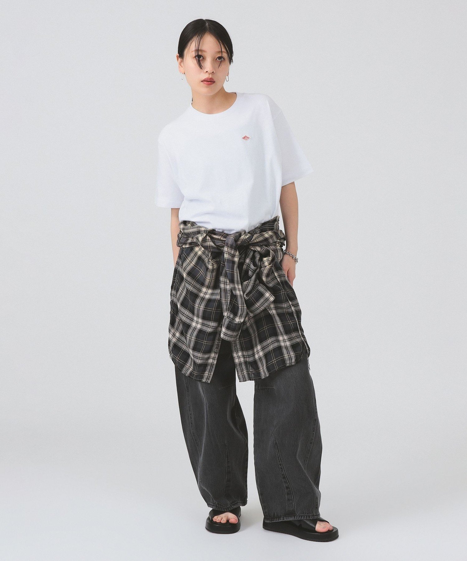 DANTON / ソリッド Tシャツ ビームス ウイメン トップス カットソー・Tシャツ ホワイト