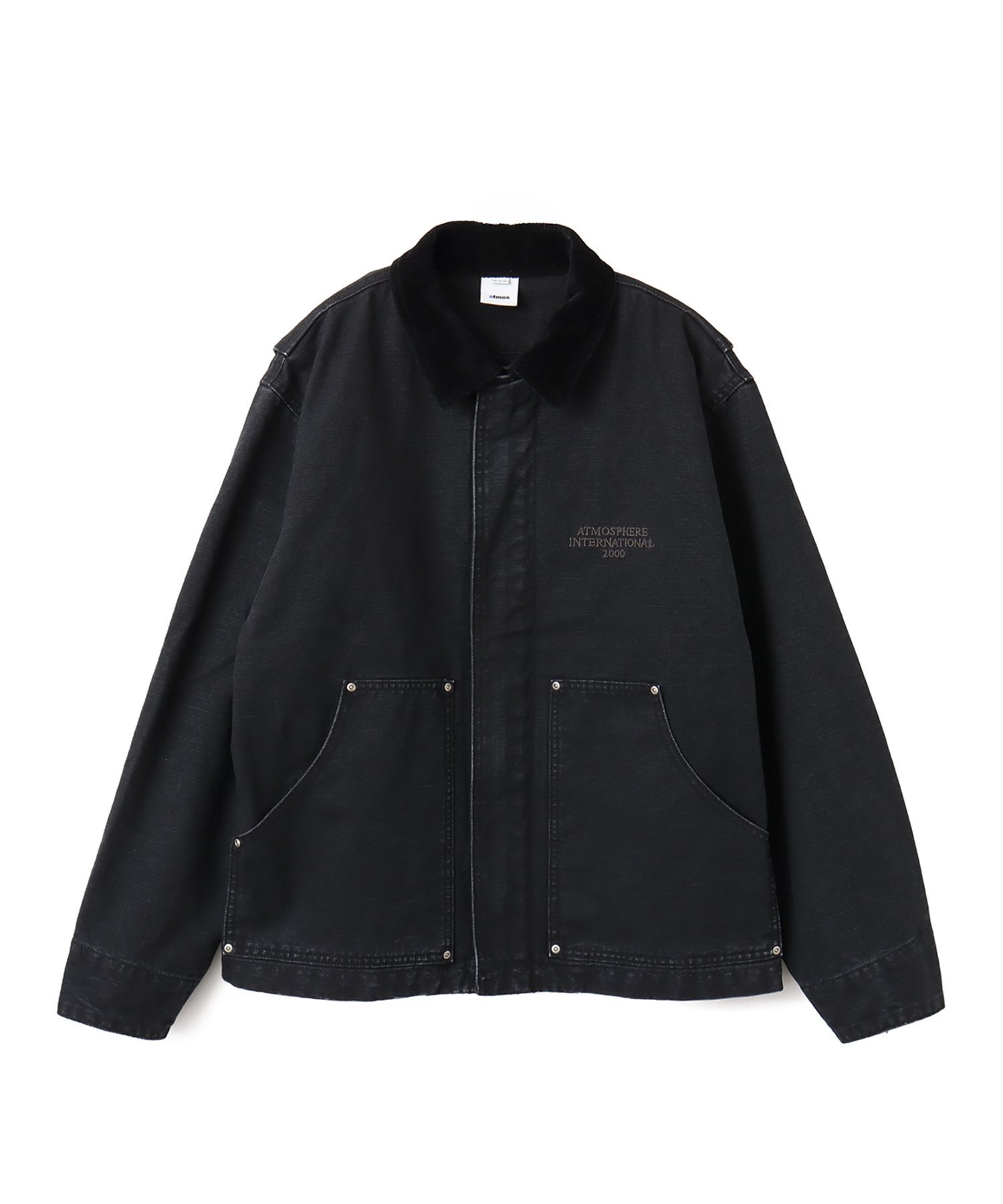 atmos atmos Heavy Duck Work Jacket BLACK アトモス ジャケット・アウター その他のジャケット・アウター ブラック