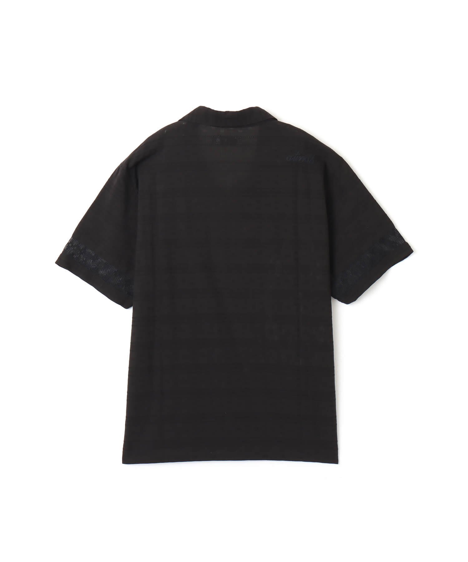 atmos atmos Open Collar SS Shirt BLACK アトモス トップス シャツ・ブラウス ブラック