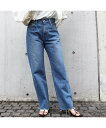 Rouge vif la cle 【RED CARD/レッドカード】 MM66ストレートデニム ルージュ・ヴィフ ラクレ パンツ ジーンズ・デニムパンツ ブルー...