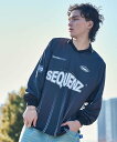 B ONE SOUL ySEQUENZz SQNZ L/S GAME SHIRT / Q[Vc XgCv rbNVGbg [YtBbg uhS vI[o[ VlbN io gbvX Jbg\[ETVcyz