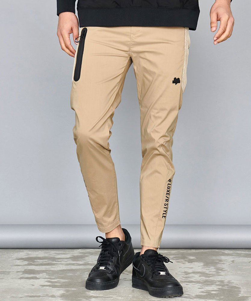 SB select LUXE/R ストレッチ布帛パンツ シルバーバレット パンツ その他のパンツ ブラック グレー カーキグリーン ベージュ