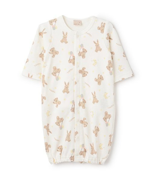 petit main 【肌着つき】動物柄2WAYオール ナルミヤオンライン マタニティウェア・ベビー用品 ロンパー..