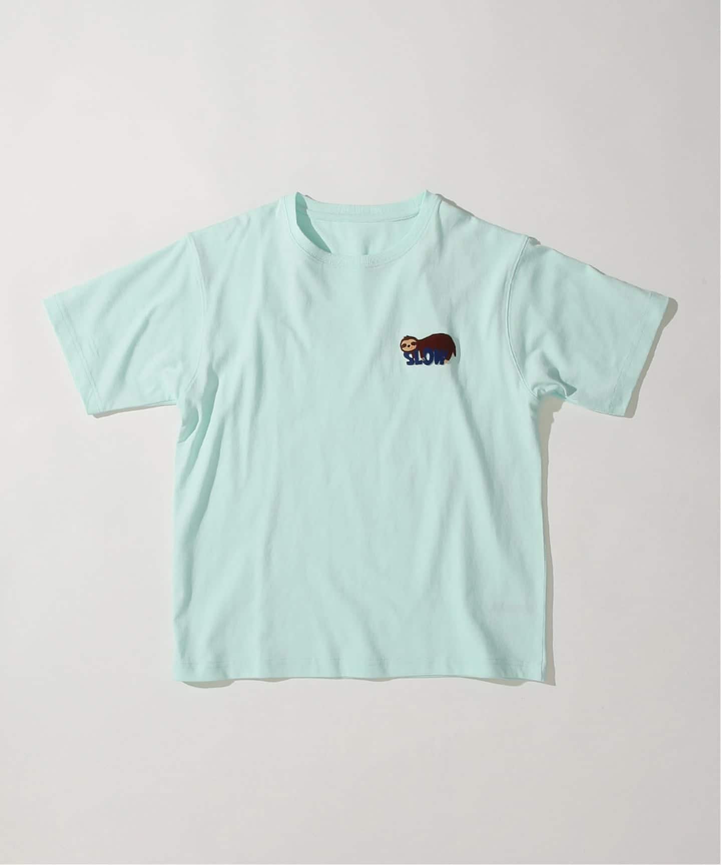ハブラシシシュウ アニマルTEE ベーセーストック トップス カットソー・Tシャツ ブラック グリーン ホワイト