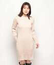 【SALE/20%OFF】LA JOCONDE ラ ジョコンダ LA JOCONDE サイドジップ ニットワンピース ラジョコンダ ワンピース・ドレス その他の...