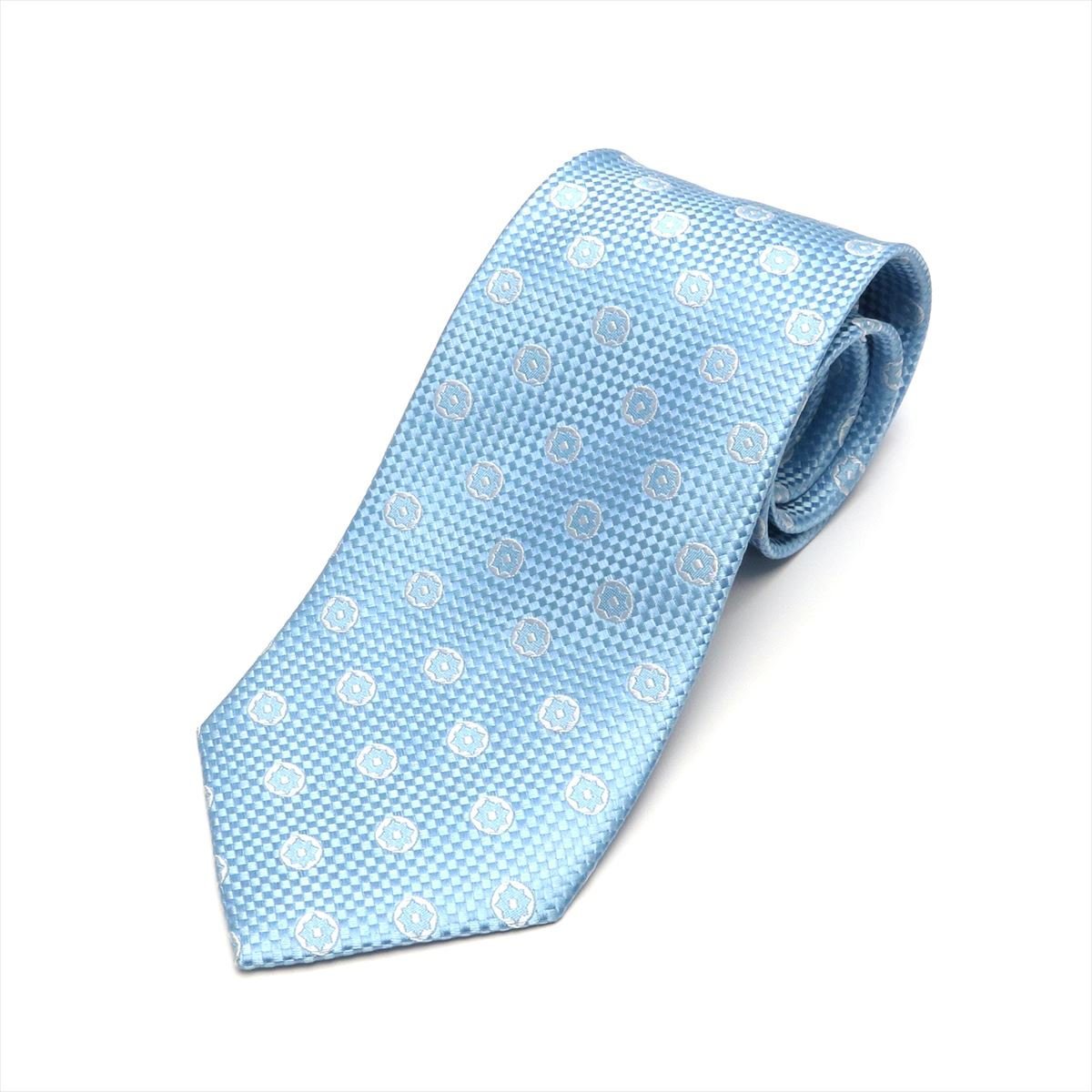 BRICK HOUSE by Tokyo Shirts ネクタイ 絹100% ガルザタイ サックス ビジネス フォーマル BM15I100GCAS3SA-10-950 トーキョーシャツ スーツ・フォーマル ネクタイ・蝶ネクタイ ブルー【送料無料】