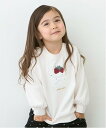 【SALE/50%OFF】petit main 【吸湿発熱】モチーフトレーナー ナルミヤオンライン トップス スウェット・トレーナー レッド ホワイト ネイビー...