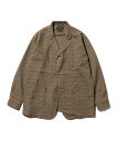 【SALE/40%OFF】BEAMS PLUS ポリエステル ウール プラッド 4ボタン カフス ジャケット ビームス アウトレット ジャケット・アウター テーラードジャケット・ブレザー ブラウン グリーン【送料無料】