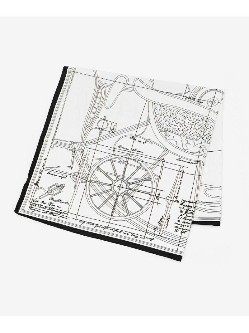 【SALE／60%OFF】le.coeur blanc VOYAGEスカーフ ルクールブラン ファッション雑貨 スカーフ・バンダナ ホワイト ベージュのサムネイル