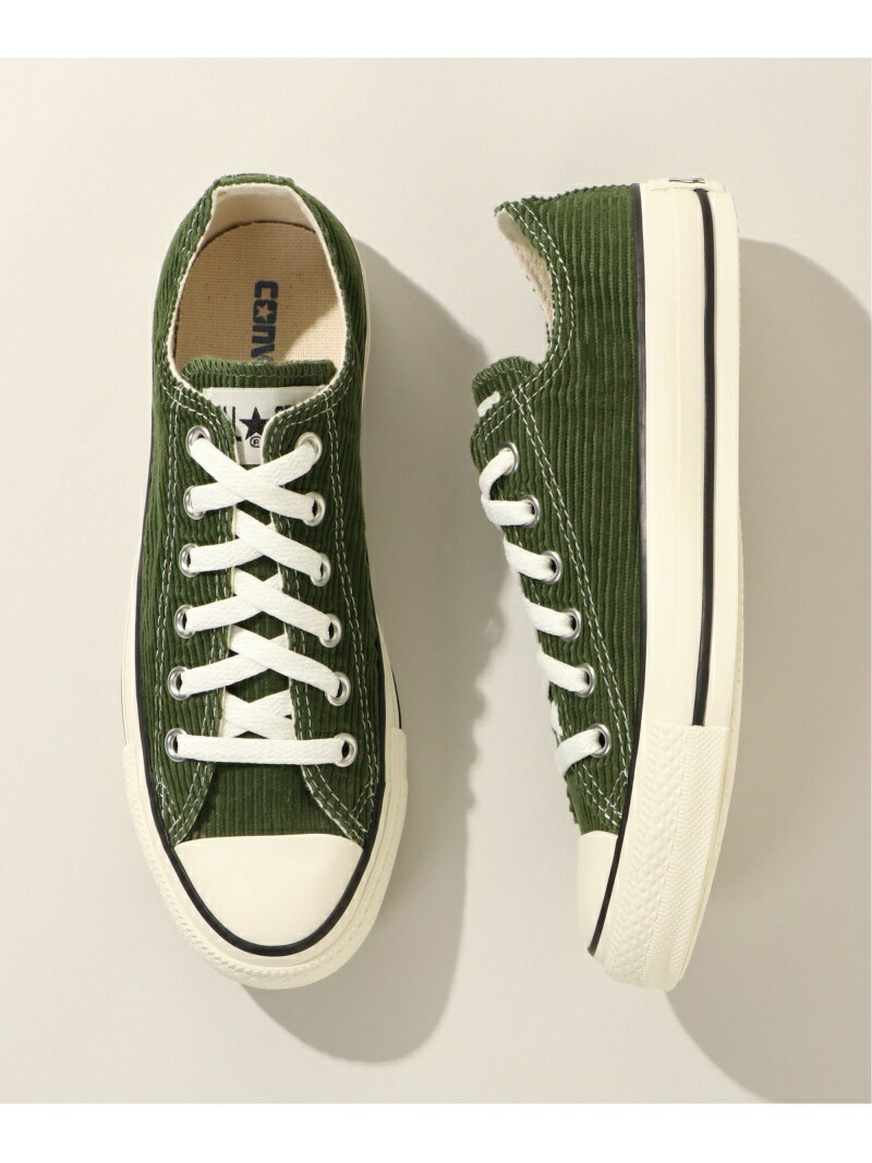 【SALE／36%OFF】notch. ALL STAR オールスター ウォッシュド コーデュロイ OX 2021AW ノッチ シューズ・靴 その他のシューズ・靴 グリーン グレー ブラウン【送料無料】のサムネイル