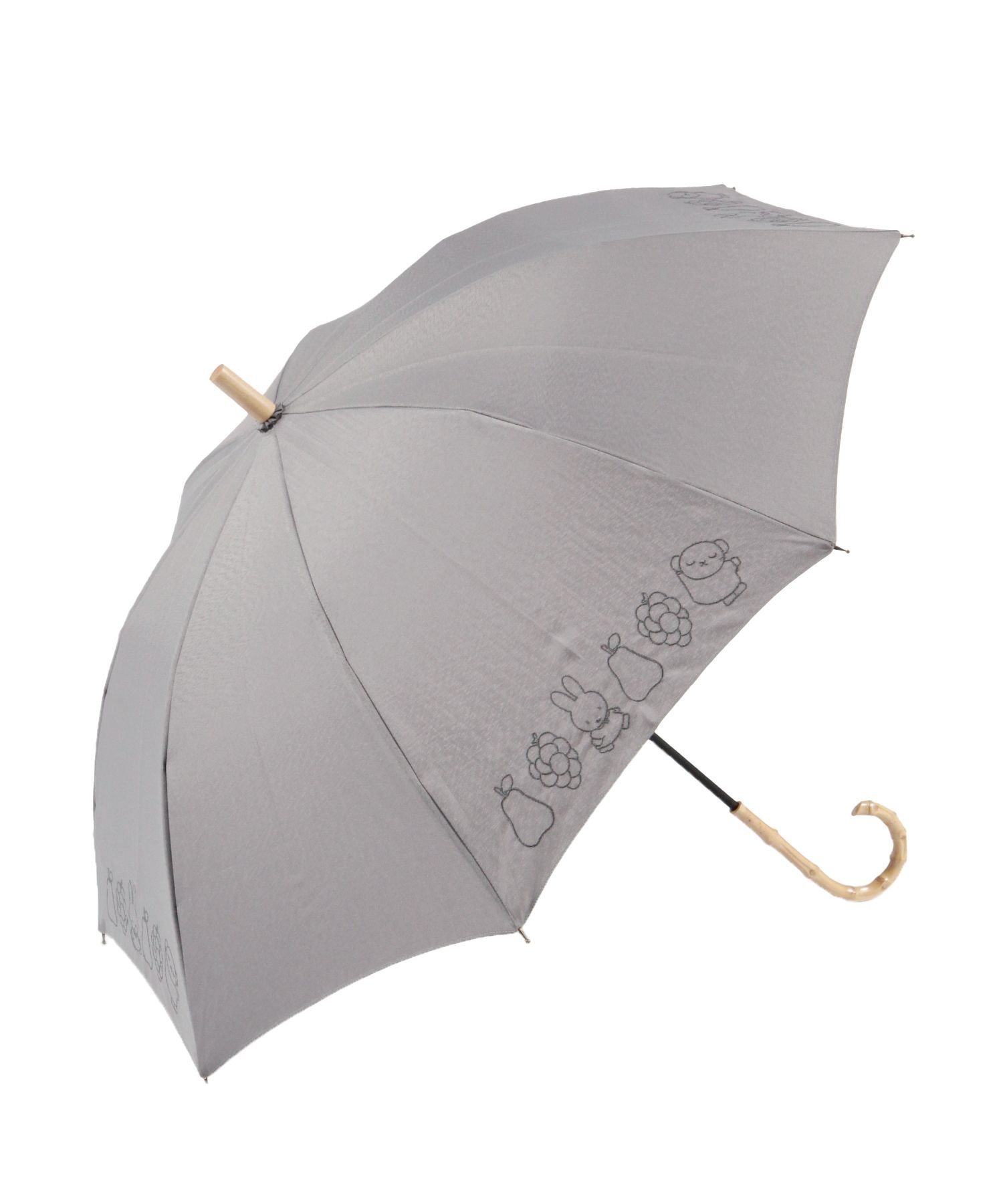 【SALE／50%OFF】studio CLIP (U)DIシシュウヒガサ スタディオクリップ ファッション雑貨 傘・長傘 グレーのサムネイル