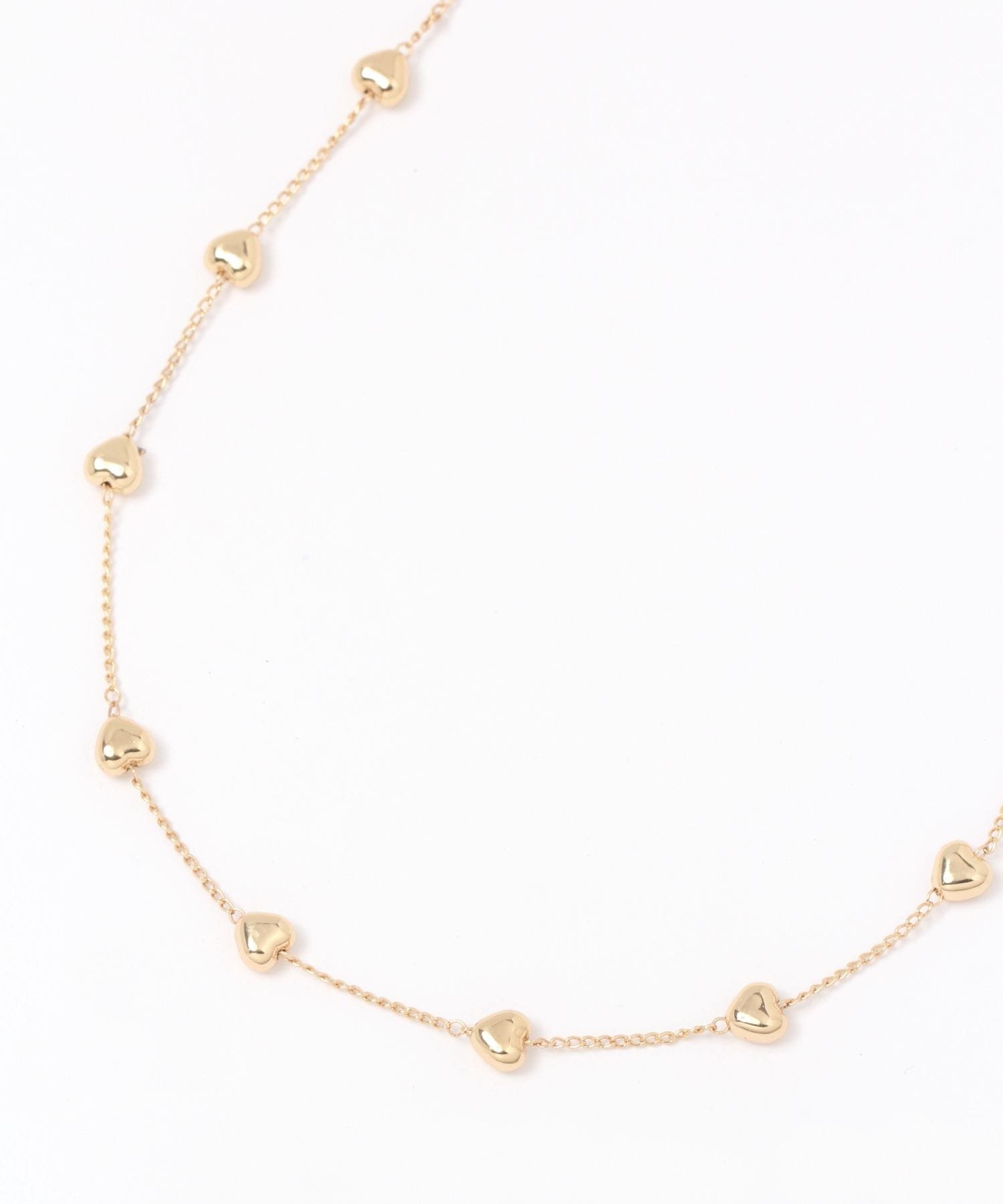 LAKOLE プチハート連ネックレス ラコレ アクセサリー・腕時計 ネックレス ゴールド シルバーのサムネイル