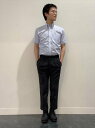 BRICK HOUSE by Tokyo Shirts ボットーニ 半袖 形態安定 ワイシャツ BM01I200AN46V1A-15 トーキョーシャツ スーツ・...